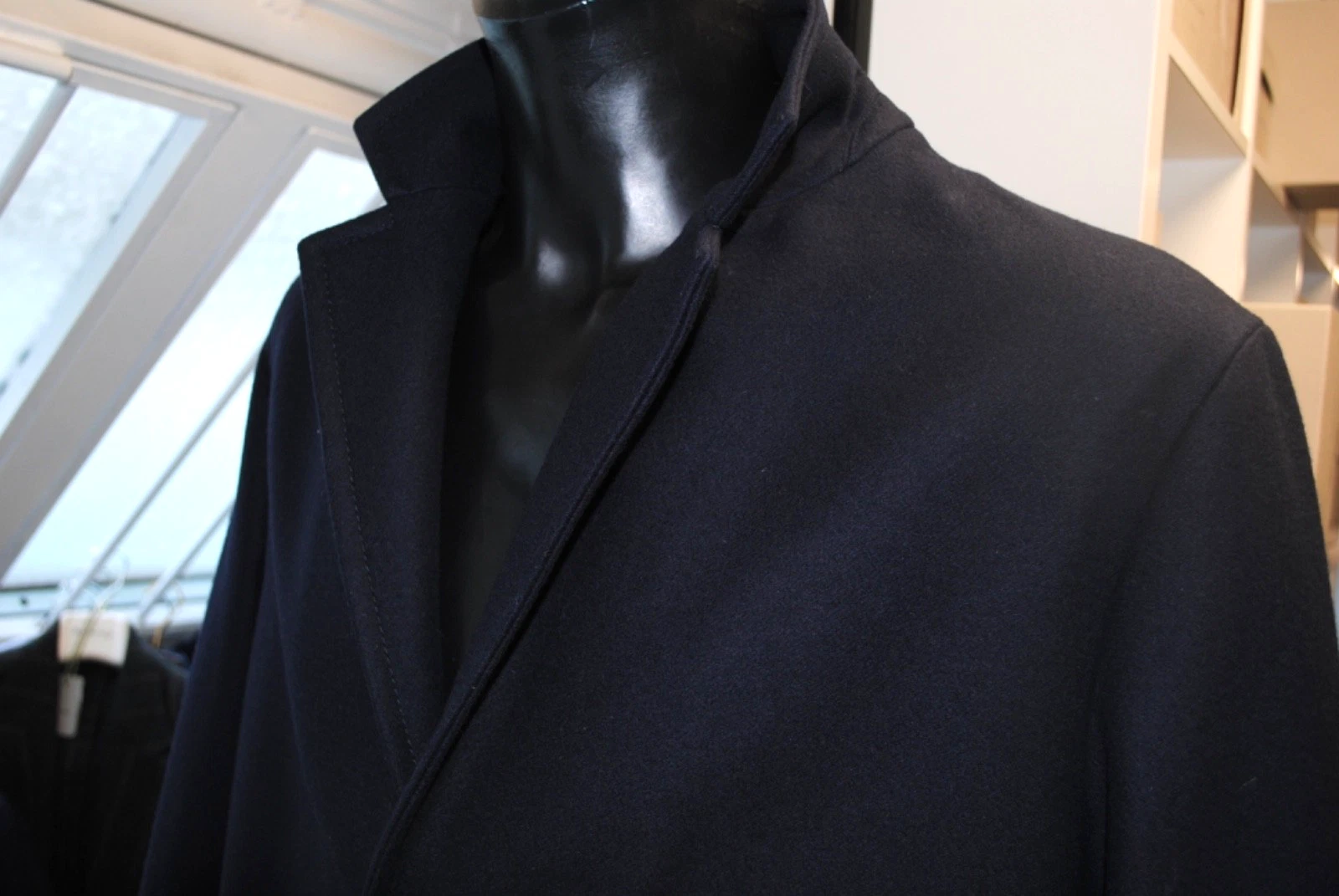 MARNI WOOL CLOTH COAT SIZE 48 BLUE 1250.00 SIGN. LAR-011L image 3