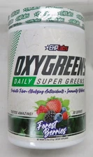 EHP Labs OxyGreens Super Greens Powder Daily Greens & Superfood Forest Berries