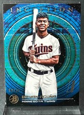 2022 Bowman Inception Bryan Acuna #45 Blue Foil /99 Twins