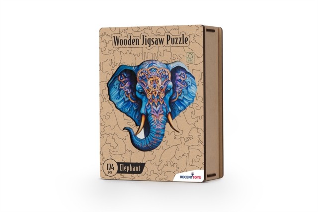 Wooden Puzzle - Elephant (Game)