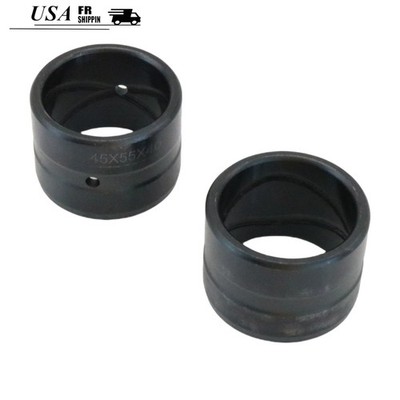 For John Deere 26P 26G 27ZTS Hitachi Excavator 4430457 2*Bushing Bearing Sleeve
