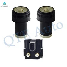 Set 3 Air Suspension Valve Block-Rear Air Suspension Spring For 2007-2013 BMW X5