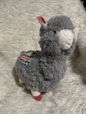 Llama Alpaca Southwest Saddle Blanket Plush Stuffed Animal