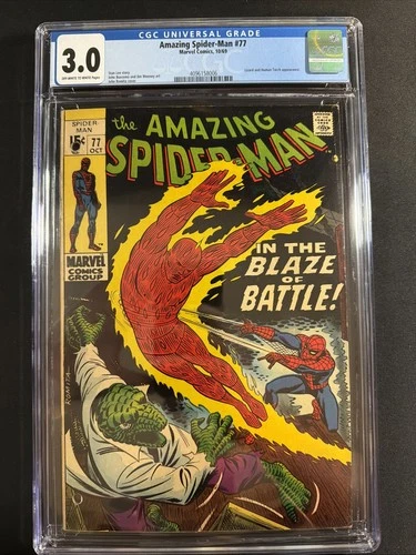 Amazing Spider-Man #77 CGC 3.0 1969 Marvel Comics Silver Age 1st Print *S15
