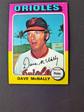 1975 Topps - Dave McNally #26 EXC/Centered & Sharp - Baltimore Orioles