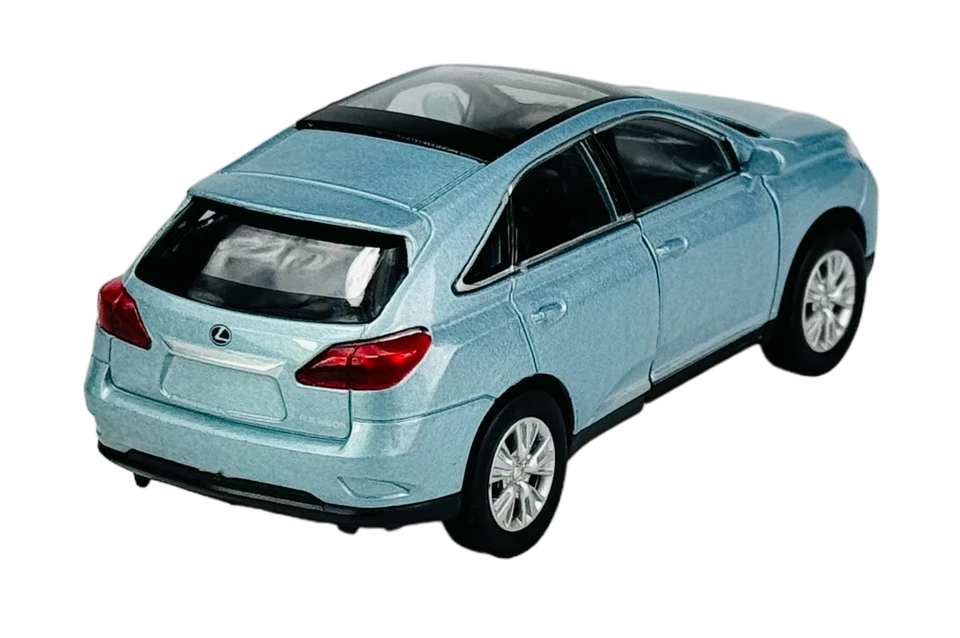 WELLY LEXUS RX 450h BLUE 1:34 DIE CAST METAL MODEL NEW IN BOX - Image 3 of 4