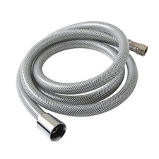 Kingston Brass KBSH601 60" Kitchen Side Sprayer Hose Gray/Polished Chrome