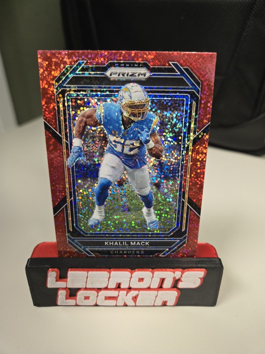 2022 Panini Prizm - Khalil Mack #154 Red Sparkle Prizm for