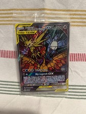 Pokémon TCG Promo Karte SM210 Moltres & Zapdos & Articuno GX Sealed Hidden Fates
