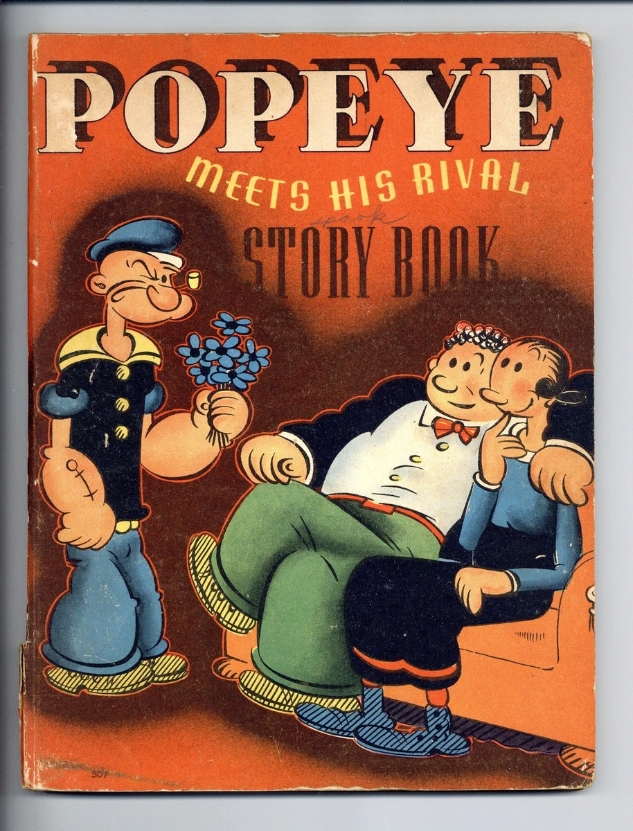 US Comics Popeye Platinum Age (1897-1937) Era Comics, Graphic