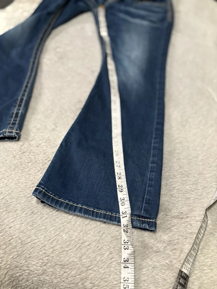 BKE Denim Sabrina Women’s Western Bootcut Jeans Size 32R 32x31.5 Pants Stretch - Image 3 of 4