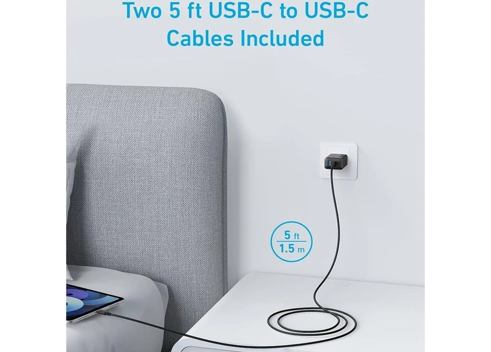 🔥✅ANKER iPhone 16 Charger, 2-Pack 20W Fast USB C Charger Block - Image 4 of 4