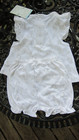 nwt kissy kissy 0-3 M baby girls white 100% Pima cotton 2 piece outfit  barnyard — photo 3