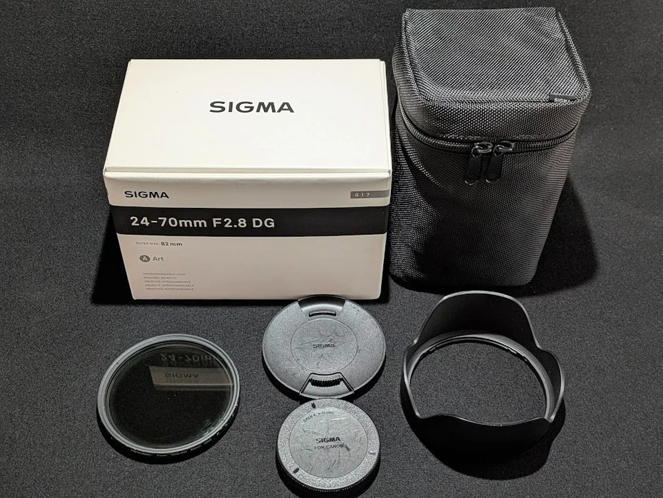 Sigma 24-70mm f/2.8 DG OS HSM Art Lens Canon EF w/Box Tested Japan Fast Shipping - Image 4 of 4