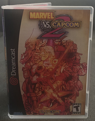 Marvel Vs Capcom 2 Dreamcast Custom Case!