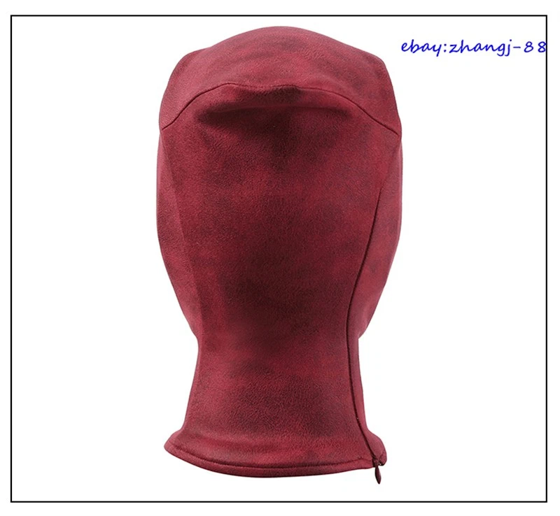 New Higher Quality Deadpool Mask Cosplay Wade Wilson Red Mask Helmet Halloween - Image 4 of 4