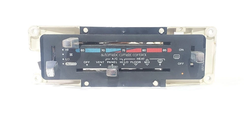 1988 1989 Lincoln Town Car OEM Temperature Control d9ah-18546-ab - Image 2 of 4