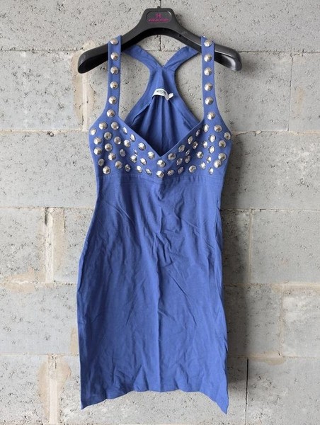 Women Moschino Jeans Dress Navy 38 / M / 46