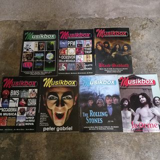 lotto 7 riviste musica " Musikbox "