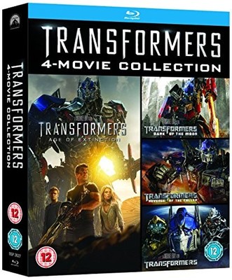 Transformers 1-4 [Blu-ray] [Region Free] - DVD  06VG The Cheap Fast Free Post