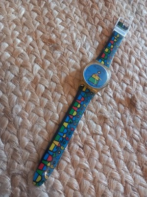 SWATCH GK333.A SCHOOL 2000.TB..NICE COLORS