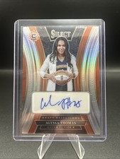 2025 Panini Select WNBA - Alyssa Thomas Silver Draft Selections Auto Connecticut