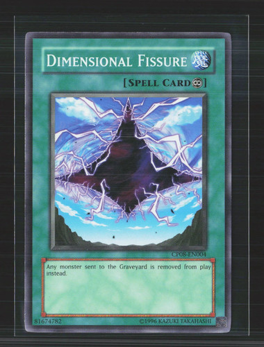 Dimensional Fissure CP08-EN004 YuGiOh Champion Pack: Game Eight card