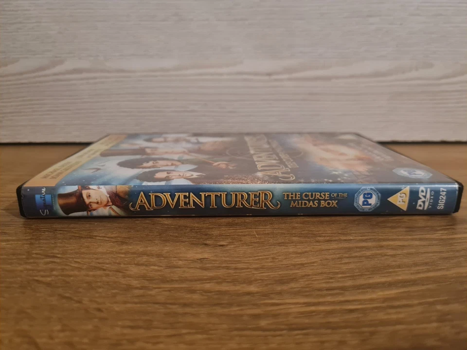 Adventurer The Curse Of The Midas Box (DVD, 2013) Sam Neill [Region 2] [UK] PG  - Image 3 of 4