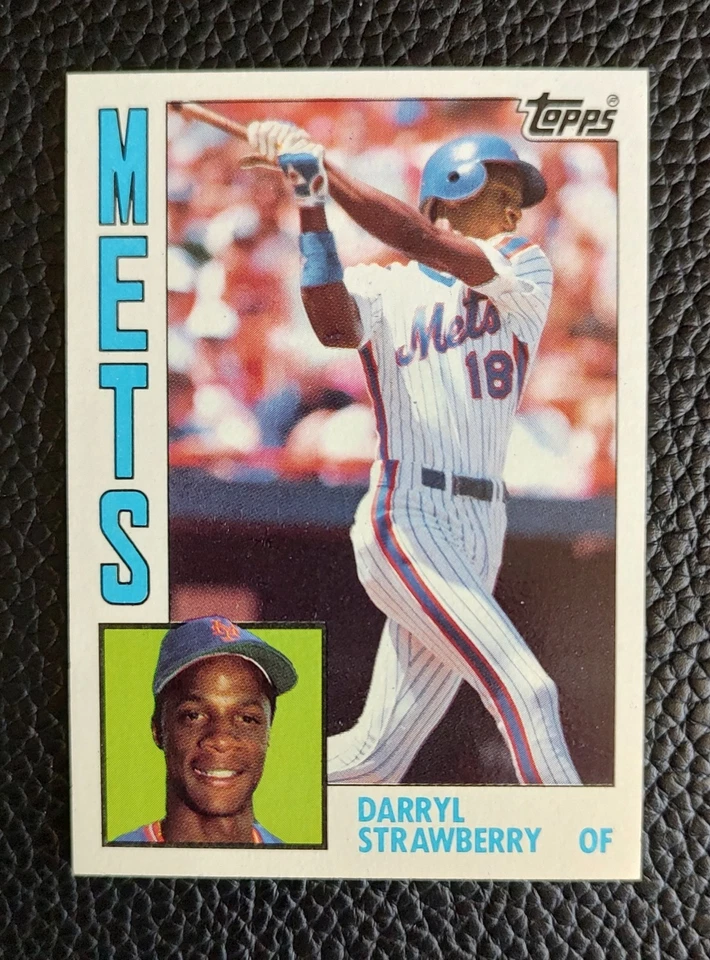 1984 年 Topps 棒球部分套装 (719/792) 带 Mattingly、Strawberry+ 91% 完整 — 第 3/4 张图片