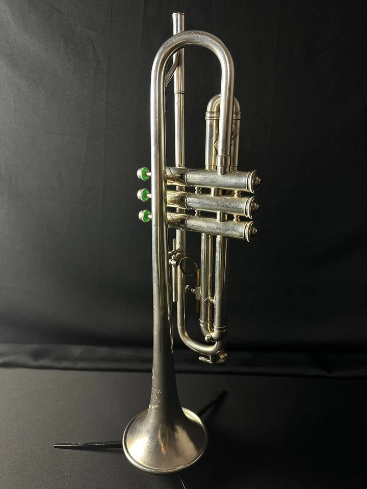 Trompeta de plata Frank Holton (de colección, finales de 1920) Foto 2 de 4