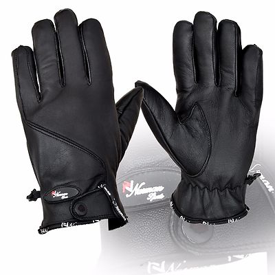 Gants De Conduite Homme PSS 507 - Cuir Noir Liseré Rouge - Élégants Et Souples