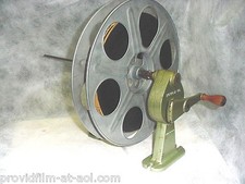 ANTIQUES: LOT MOVIE film reels w/Hollywood Edit Rewinds. UNIT PRICES FROM 99.