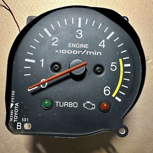 Toyota Land Cruiser 70 series 12V Gauge OEM FJ70 FJ73 FJ75 Tachometer RPM Tach - Picture 2 of 3