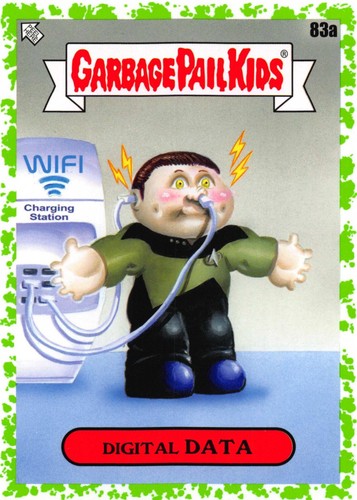 GRÜN 2023 Mülleimer Kinder InterGOOlactic Chaos Sie wählen komplett Ihr Set GPK - Bild 332 von 403