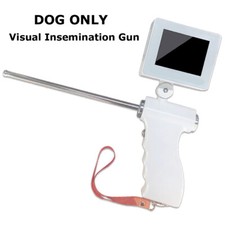 Artificial Insemination Kit for Dog Visual Insemination Gun w/ Adjustable Screen