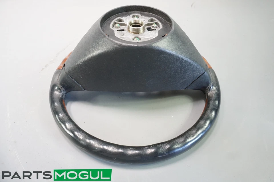 01-04 Rueda de conductor Mercedes R170 SLK320 SLK230 madera negra OEM Foto 4 de 4