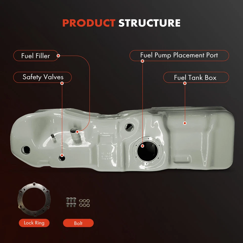 Tanque de 24,5 galones para Ford F-150 1999-2003 F-150 Heritage 2004 F-250 1999 4x4 Foto 2 de 4