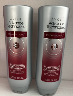 Avon Advance Techniques Reconstruction 7 Restoring Conditioner Set Of 2