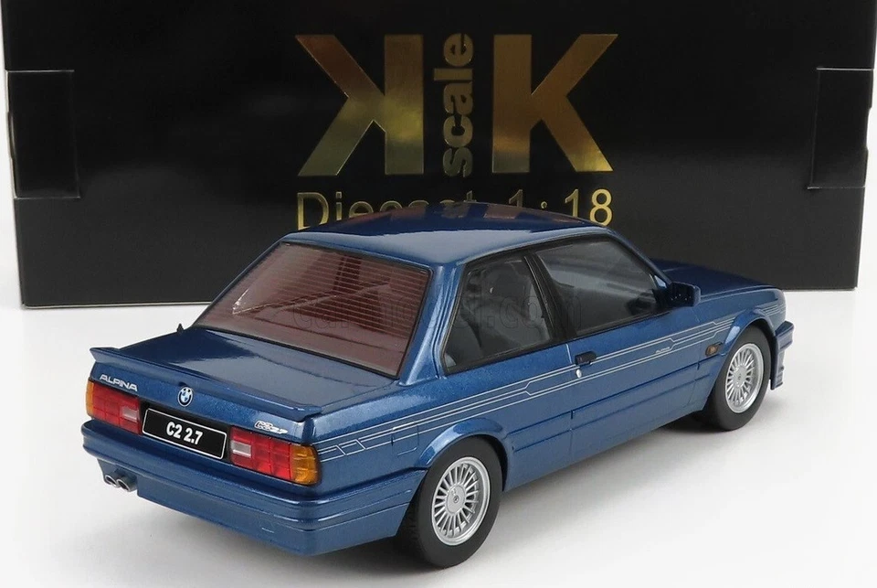 BMW Alpina C2 - 2.7 Blu Blue Met 1988 Limited Edition KK-Scale 1:18 Nuovo 1/18 - Immagine 2 di 4