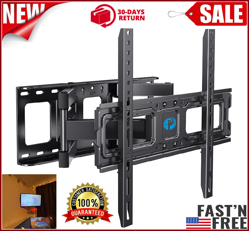 TV Wall Mount for 26-65 inch LED LCD 4K TVs, VESA Full Motion TV Mount Bracket-image