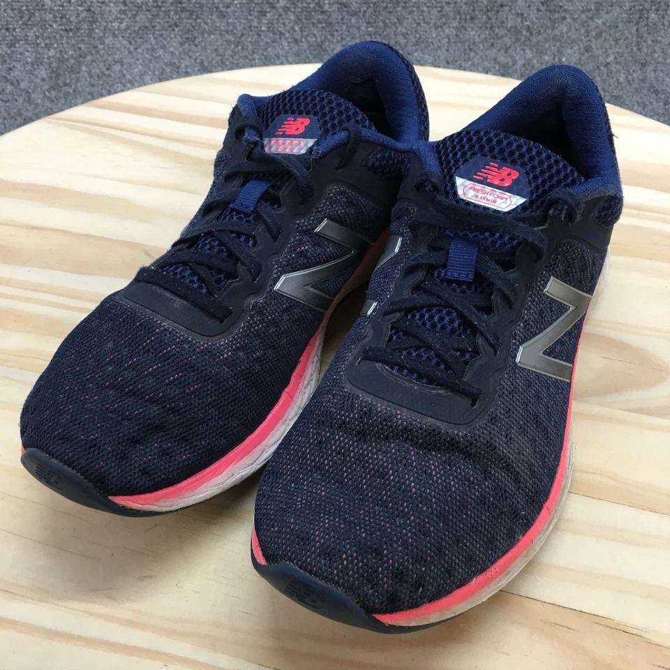 New Balance Shoes Womens 8.5 B Fresh Foam Kaymin Low Sneakers WKAYMRH1 Blue Pink Foto 4 de 4