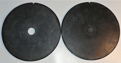 Old Vintage 12” Rubber Pewter Spin Casting Mold Hammered Style Dangling Earrings - Picture 11 of 12