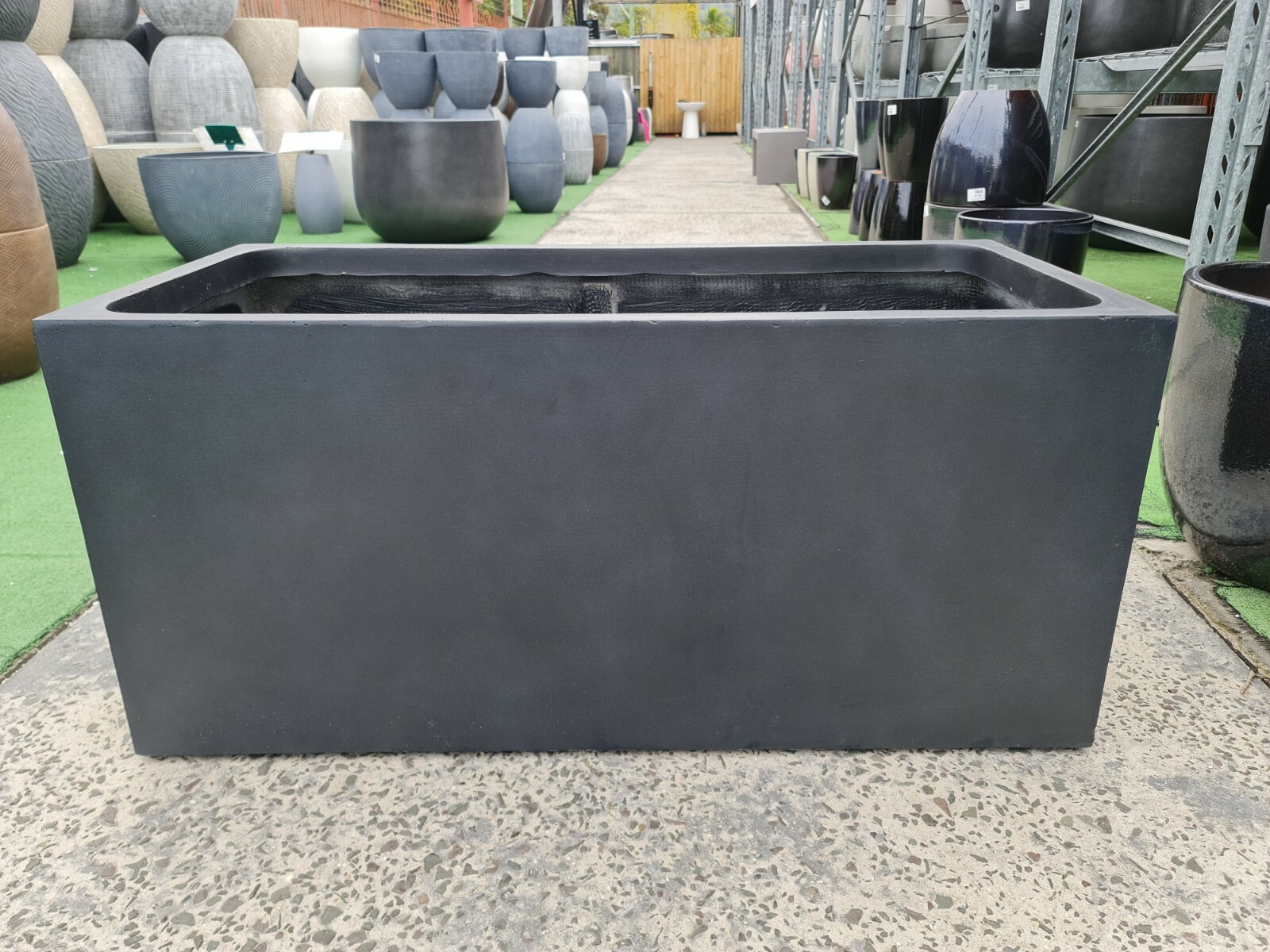 Outdoor Garden Patio Planter Pot Rectangle Large Trough Elliot Asher