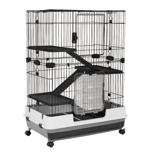 Pet Cage Rabbit Hutch Cat Hamster Guinea Pig Ferret Small Animal Chinchilla - Picture 2 of 10