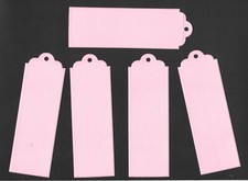 Bookmark - Book Marker Baby Pink x 5 Blank To Decorate 13.5cm Traditional Shape