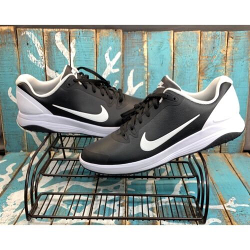 Nike Infinity G Golf Shoes Sneakers Black/White CT0535-001 Mens 10.5 Wide