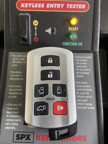 2012 TOYOTA SIENNA KEYLESS SMART KEY REMOTE ENTRY FOB HYQ14ADR 14ADR 1551A-14ADR - Picture 1 of 12