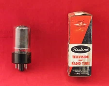 Vintage Rauland (Zenith) 6AU5GT Vacuum Tube (NOS) In Original Box