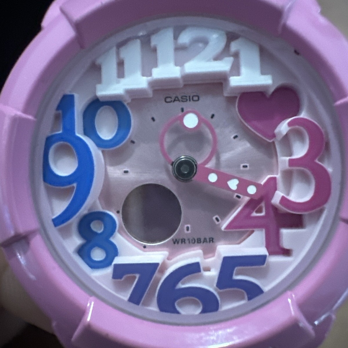 Casio Baby-G BGA-131 Watch White × Pink with Box for sale