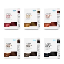 ATOMY Salon & Color (1st 60ml/2nd 60ml) 6 colors / DHL Free Shipping